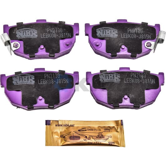 PN2130 NiBK Тормозные колодки