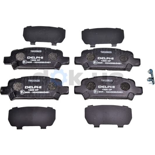 LP1509 Delphi Гальмівні колодки
