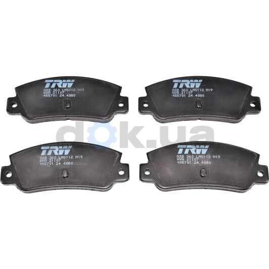 GDB360 TRW Тормозные колодки