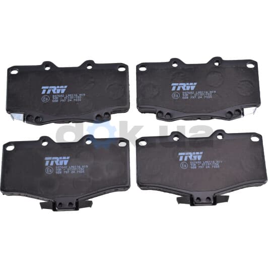 GDB797 TRW Гальмівні колодки