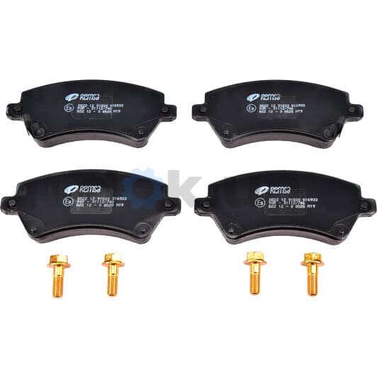 0822.12 Remsa Тормозные колодки для Toyota Corolla