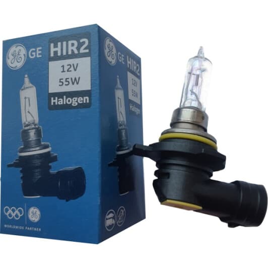 Автолампа General Electric HIR2 PX22d 55 W прозрачная 54430