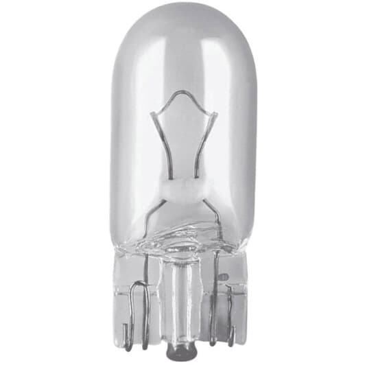 Автолампа Osram W2W W2,1x9,5d 2,6 W прозрачная 2840