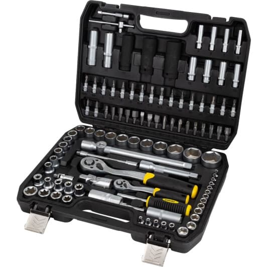 Набір бит та торцевих головок з тримачем та тріскачкою Sigma 6003781 97 шт.