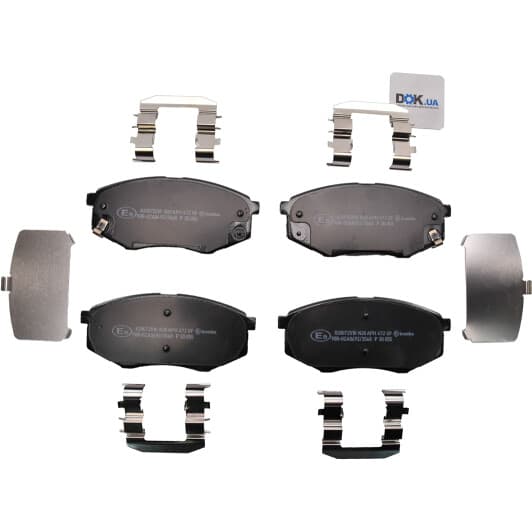 P 30 055 Brembo Гальмівні колодки