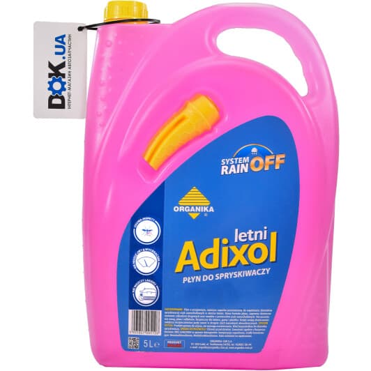 Омыватель стекла Organika Adixol летний (5 л)