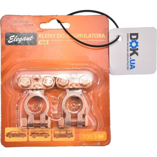 Клеммы АКБ Euro Type 1 Elegant EL100549