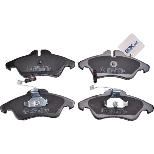 10931 Tomex Гальмівні колодки