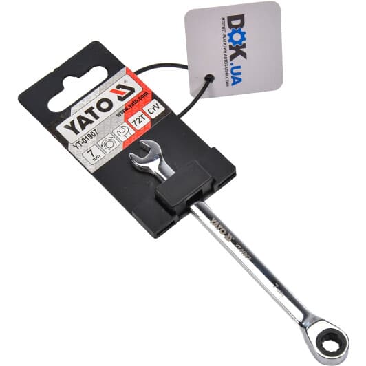 Ключ комбинированный трещоточный Yato yt01907 I-образный 7 мм