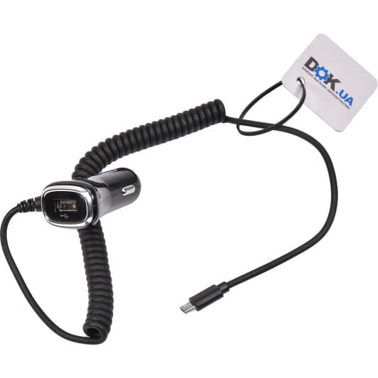 USB зарядка в авто Pulso C-2407BK