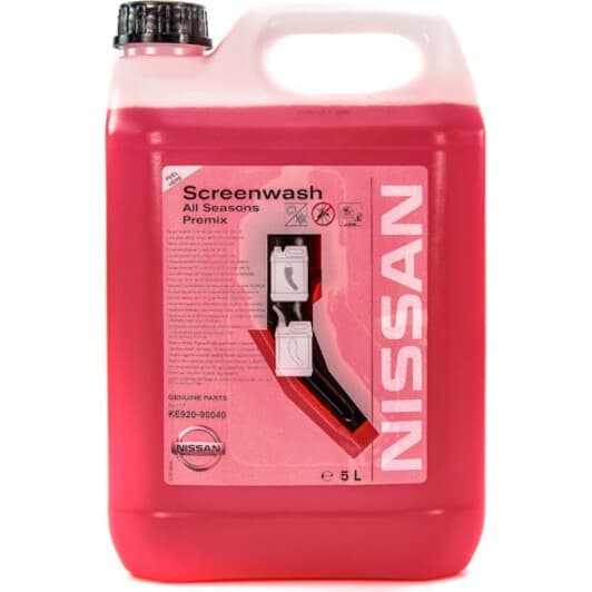 Омивач скла Nissan всесезонний -20 °С (5 л)