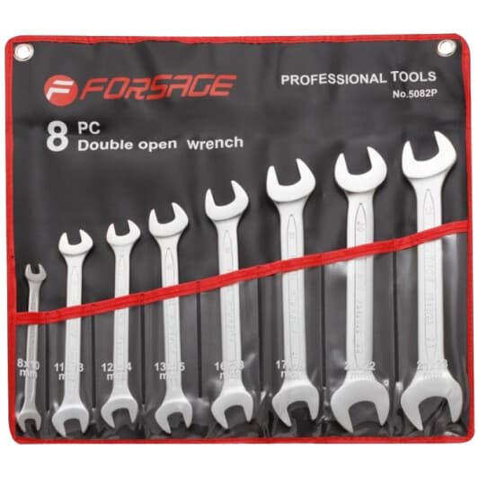 Набір ключів ріжкових Forsage F-5082P 8-22 мм 8 шт