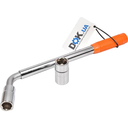Ключ балонний телескопічний Дорожная Карта DK2809-1/1 L-подібний 17x19/21x23 мм