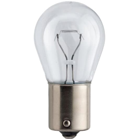 Автолампа Philips P21W BA15s 21 W прозора 13498