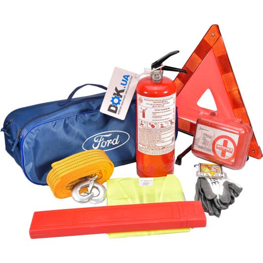 Набор автомобилиста Poputchik 01-001-K синий Ford