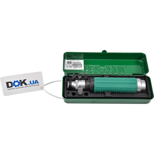 Викрутка реверсивна ударна з набором бит Toptul GAAD0602