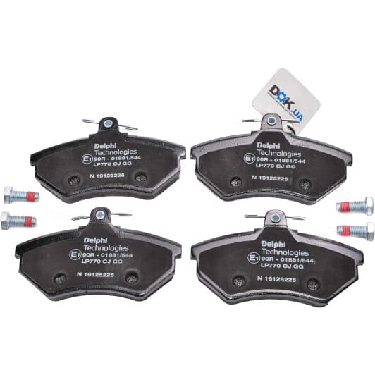 LP770 Delphi Тормозные колодки