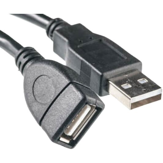 Подовжувач PowerPlant KD00AS1212 USB - USB