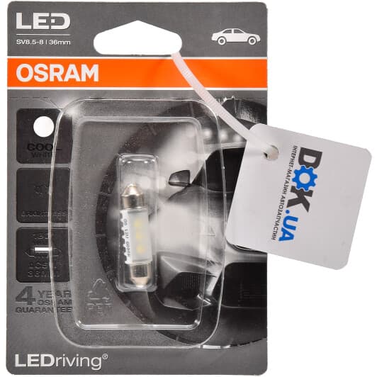 6436CW01B Osram Лампа освещения салона