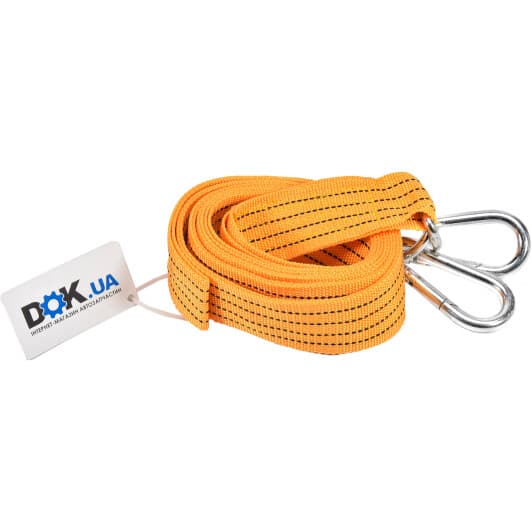 Трос буксировочный Carlife TR709 лента 3 т 4,5 м