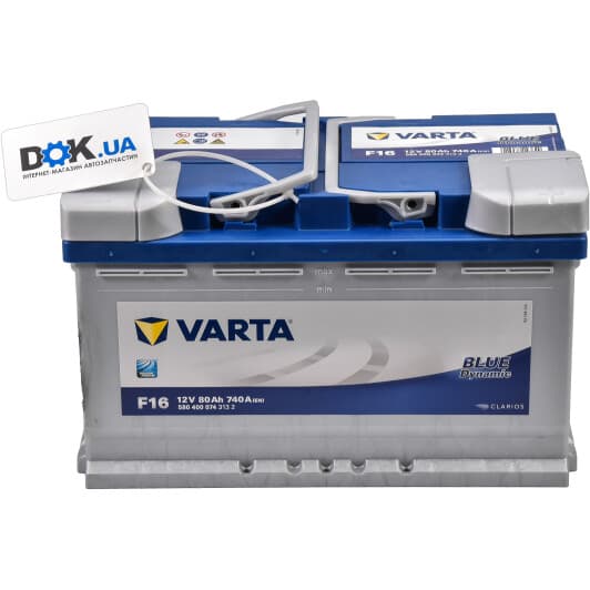Аккумулятор Varta 6 CT-80-R Blue Dynamic 580400074