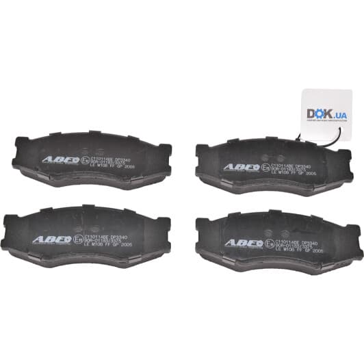 C11011ABE ABE Тормозные колодки