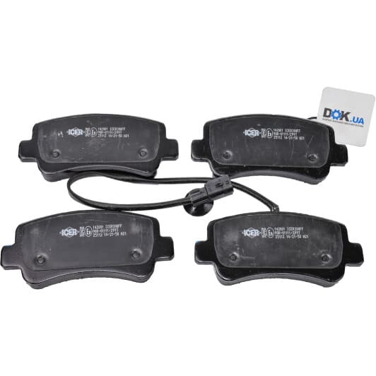 142001 Icer Тормозные колодки