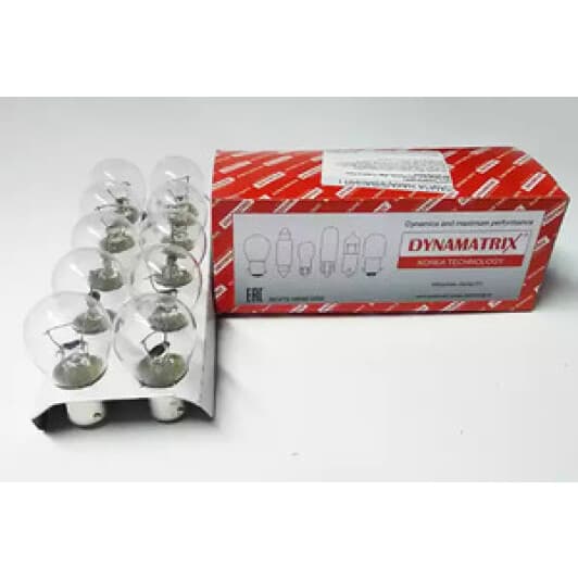 Автолампа Dynamax P21W BA15s 21 W прозрачная DB7511