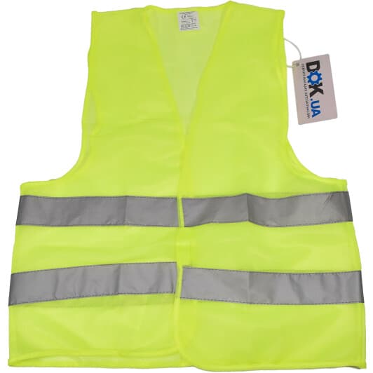 Жилет светоотражающий Дорожная Карта зеленый