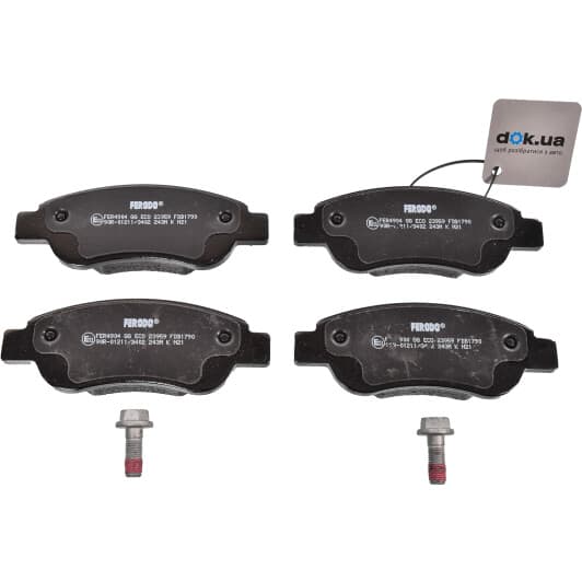 FDB1790 Ferodo Тормозные колодки