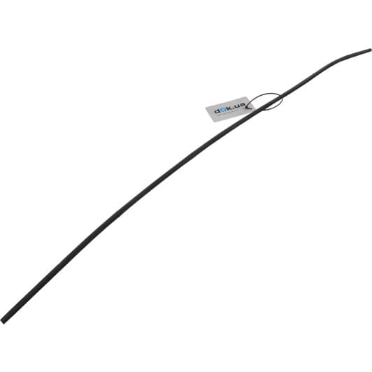 Термоусадка Apro ZRG-6B 6.0/3.0 мм колір чорний 1 м 30 шт