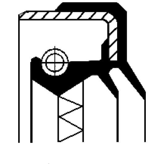 01034113 Corteco Сальник первинного вала