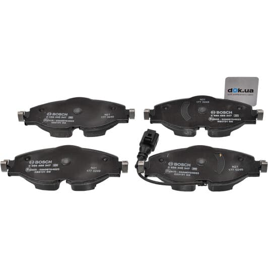 0 986 495 347 Bosch Гальмівні колодки