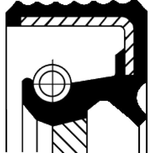 20025741 Corteco Сальник коленвала