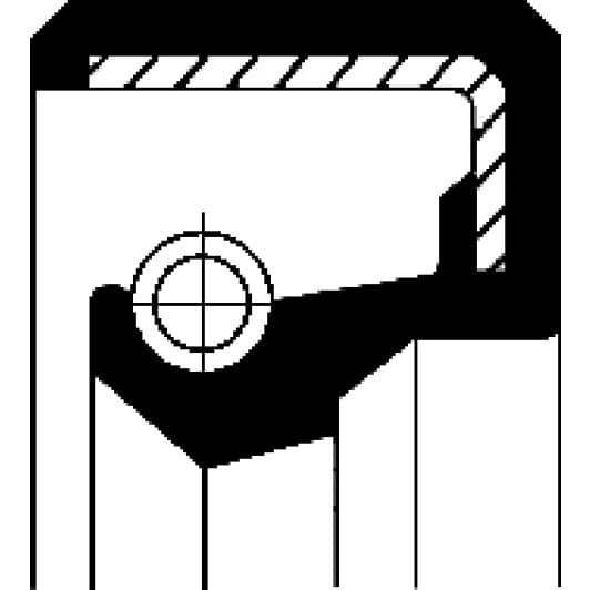 12010819 Corteco Сальник первичного вала для Ford Transit