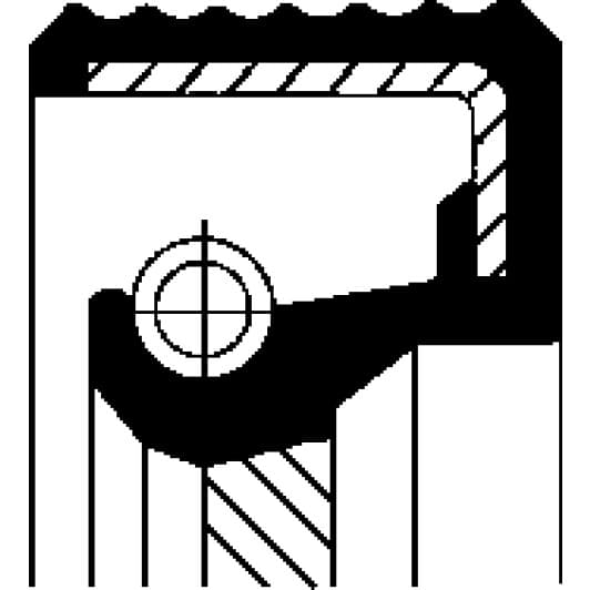 15011263 Corteco Сальник коленвала