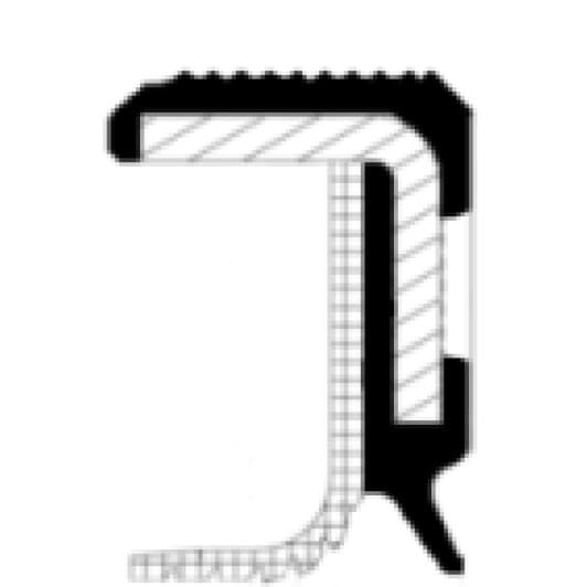 19035976 Corteco Сальник коленвала