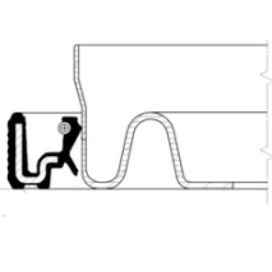 12014728 Corteco Сальник розподільного вала