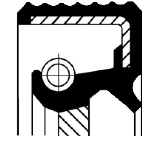 20018713 Corteco Сальник коленвала