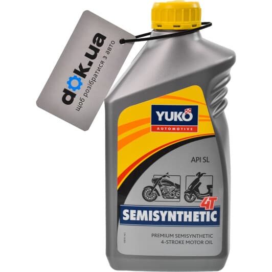 Yuko Semi-Synth 10W-40 моторное масло 4T