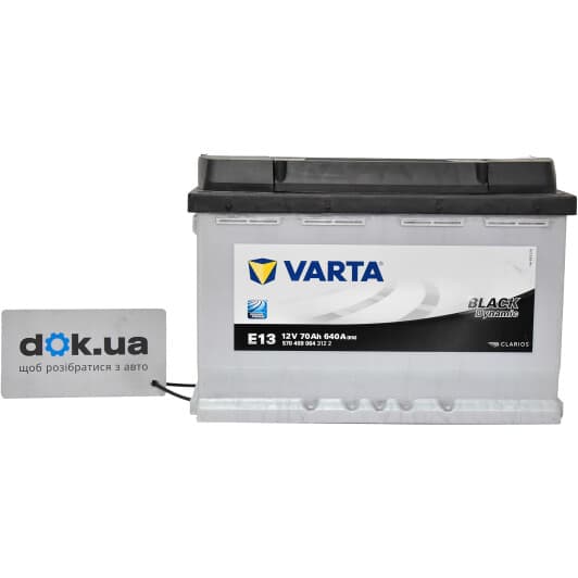 Аккумулятор Varta 6 CT-70-R Black Dynamic 570409064