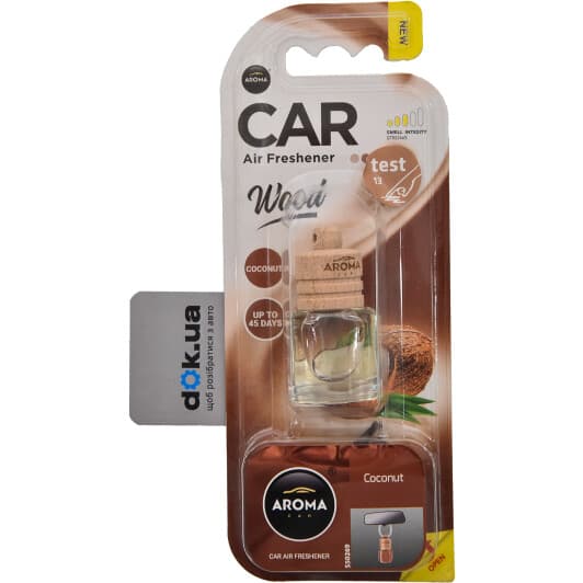 Ароматизатор Aroma Car Wood Coconut 6 мл