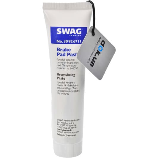 SWAG Ceramic Grease керамическая смазка, 100 мл (30926711)