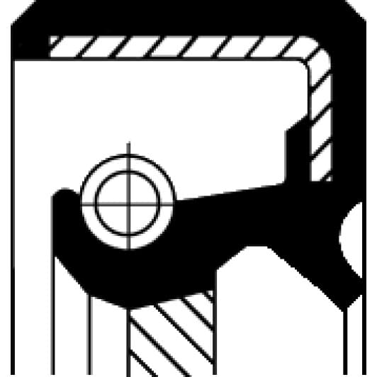 15033970 Corteco Сальник первичного вала