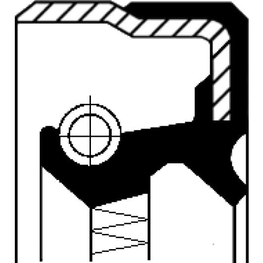 01037214B Corteco Сальник полуоси