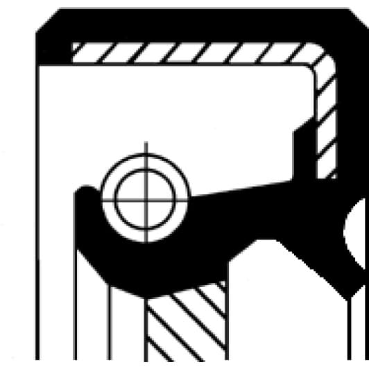 20018246 Corteco Сальник коленвала