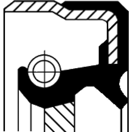 12001482 Corteco Сальник коленвала