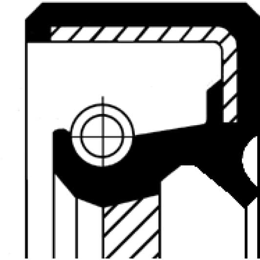 19034730 Corteco Сальник коленвала