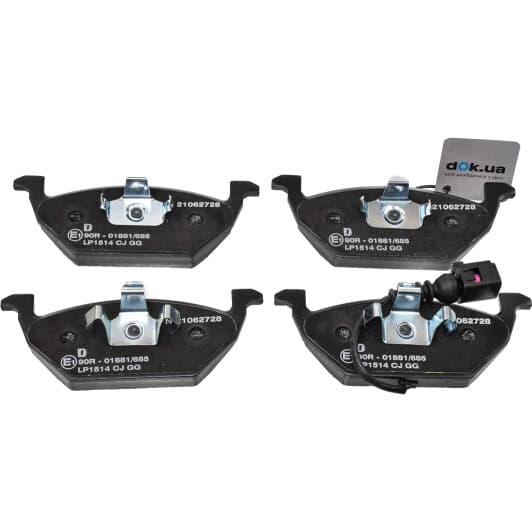 LP1514 Delphi Тормозные колодки