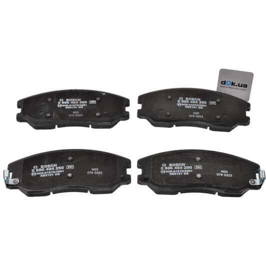 0 986 494 250 Bosch Тормозные колодки